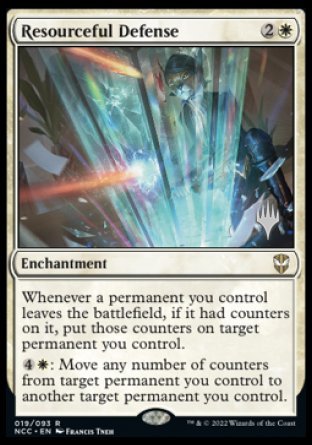 Resourceful Defense (Promo Pack) [Streets of New Capenna Commander Promos] | L.A. Mood Comics and Games
