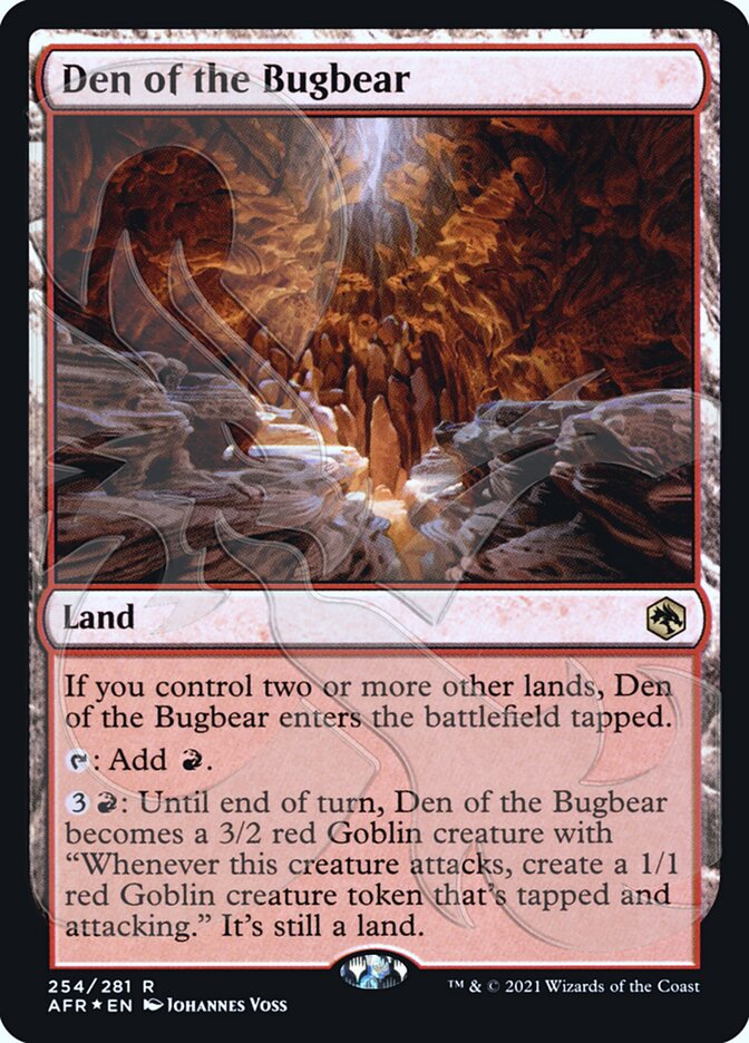 Den of the Bugbear (Ampersand Promo) [Dungeons & Dragons: Adventures in the Forgotten Realms Promos] | L.A. Mood Comics and Games