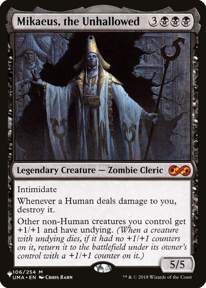 Mikaeus, the Unhallowed [The List] | L.A. Mood Comics and Games