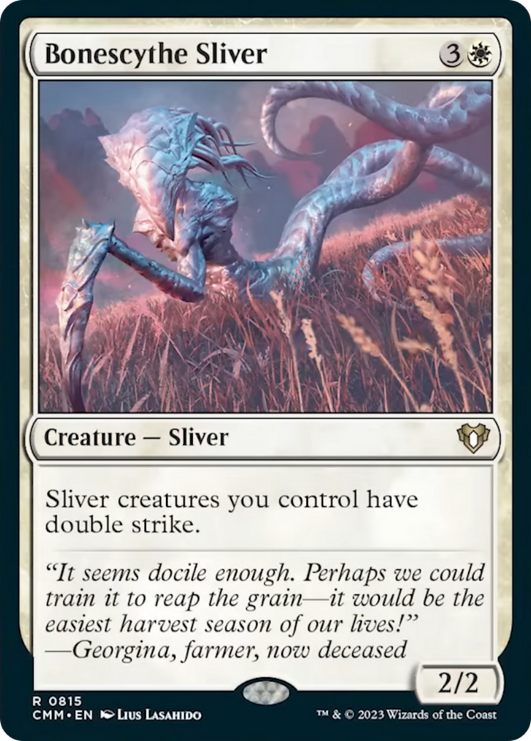Bonescythe Sliver [Commander Masters] | L.A. Mood Comics and Games