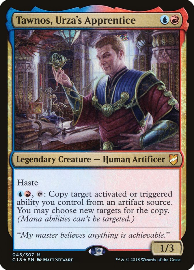 Tawnos, Urza's Apprentice [Commander 2018] | L.A. Mood Comics and Games