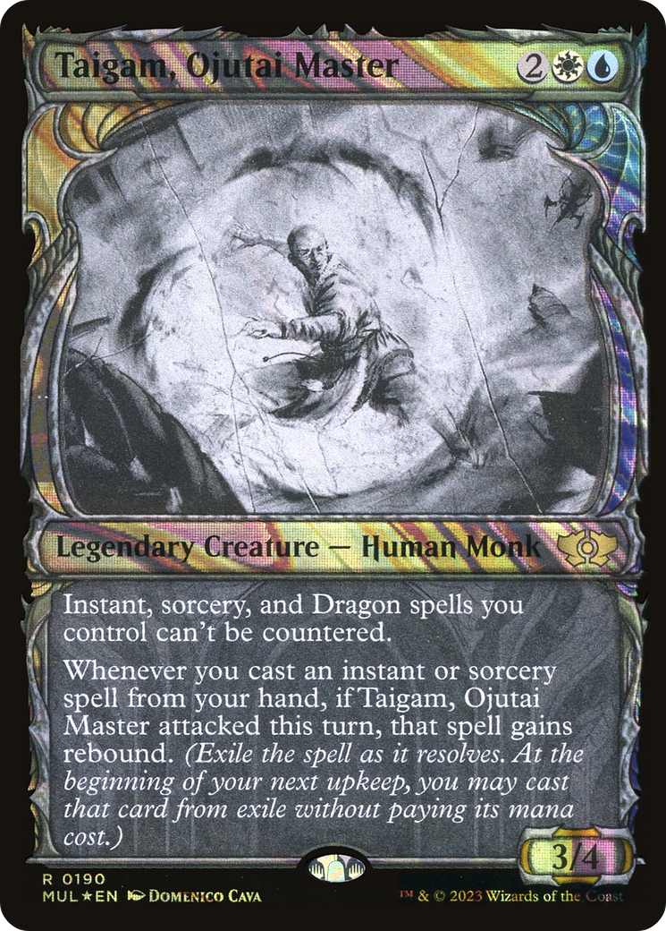 Taigam, Ojutai Master (Halo Foil) [Multiverse Legends] | L.A. Mood Comics and Games