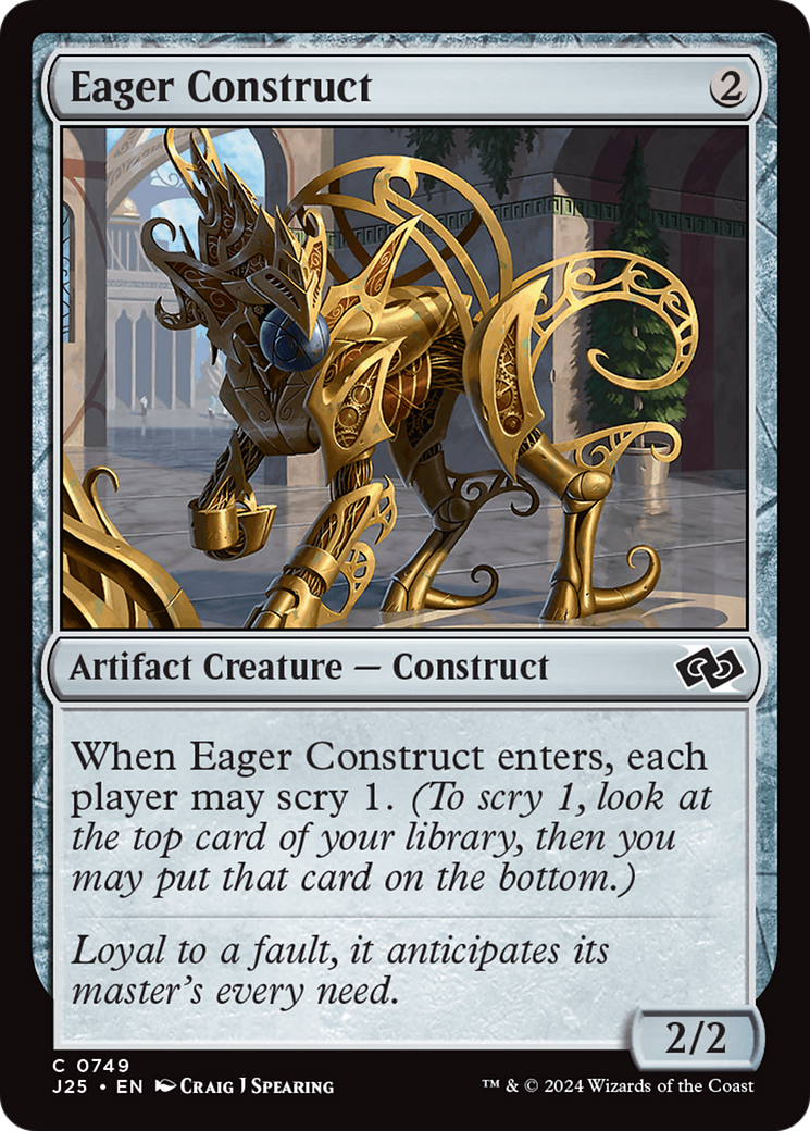 Eager Construct [Foundations Jumpstart] | L.A. Mood Comics and Games