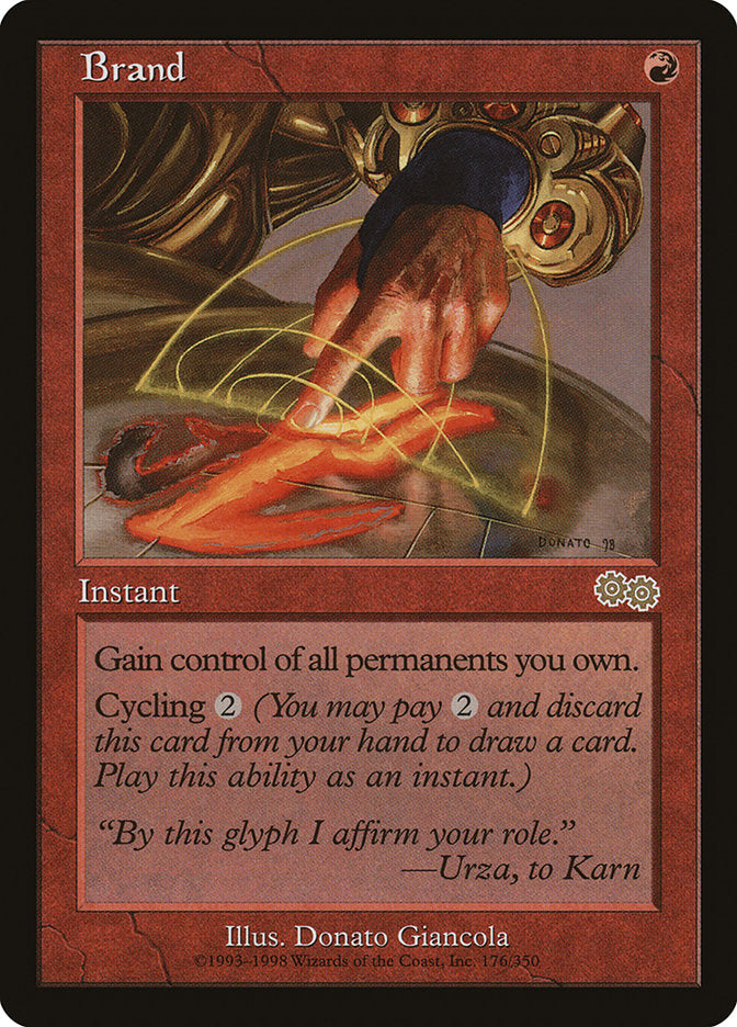 Brand [Urza's Saga] | L.A. Mood Comics and Games