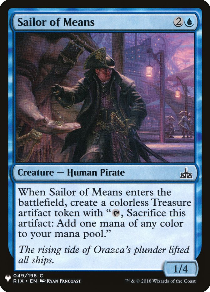 Sailor of Means [Mystery Booster] | L.A. Mood Comics and Games