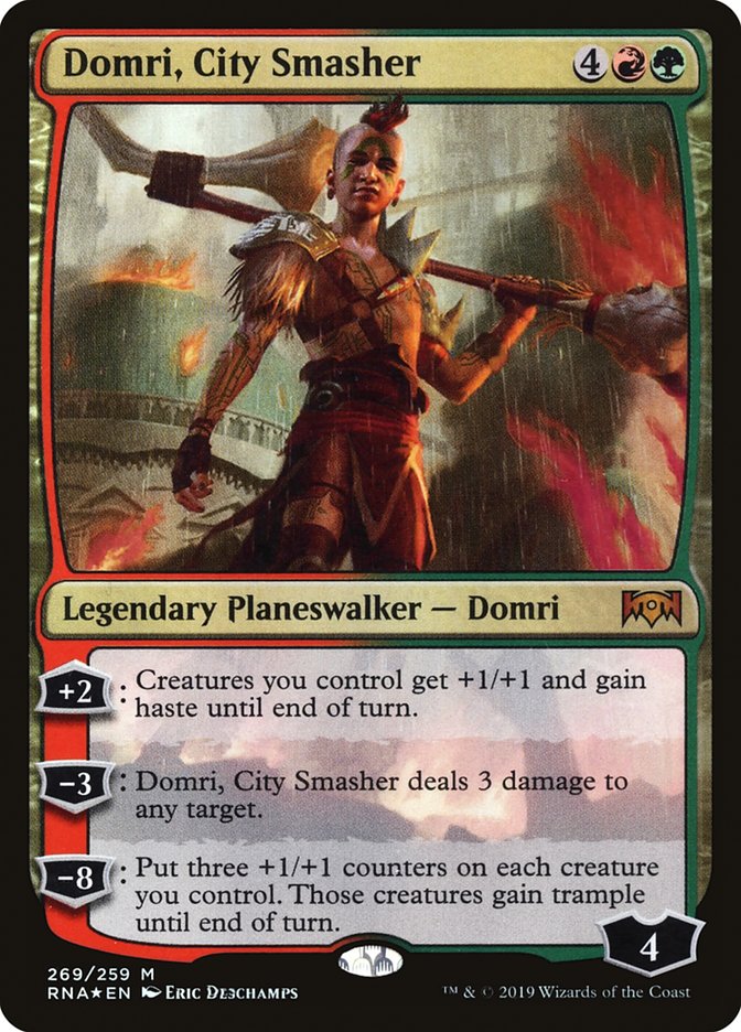 Domri, City Smasher [Ravnica Allegiance] | L.A. Mood Comics and Games