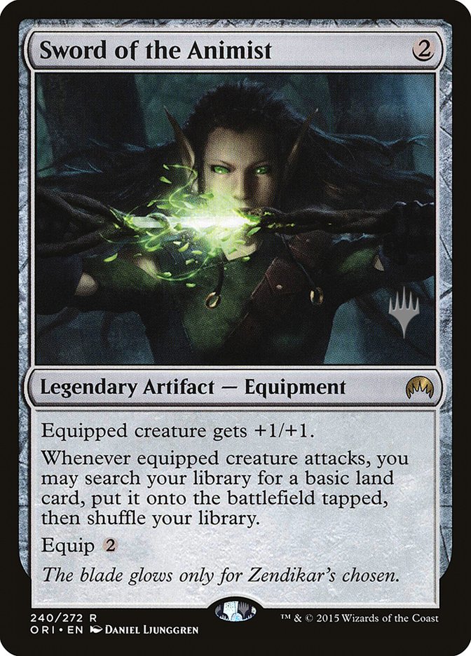 Sword of the Animist [Magic Origins Promos] | L.A. Mood Comics and Games