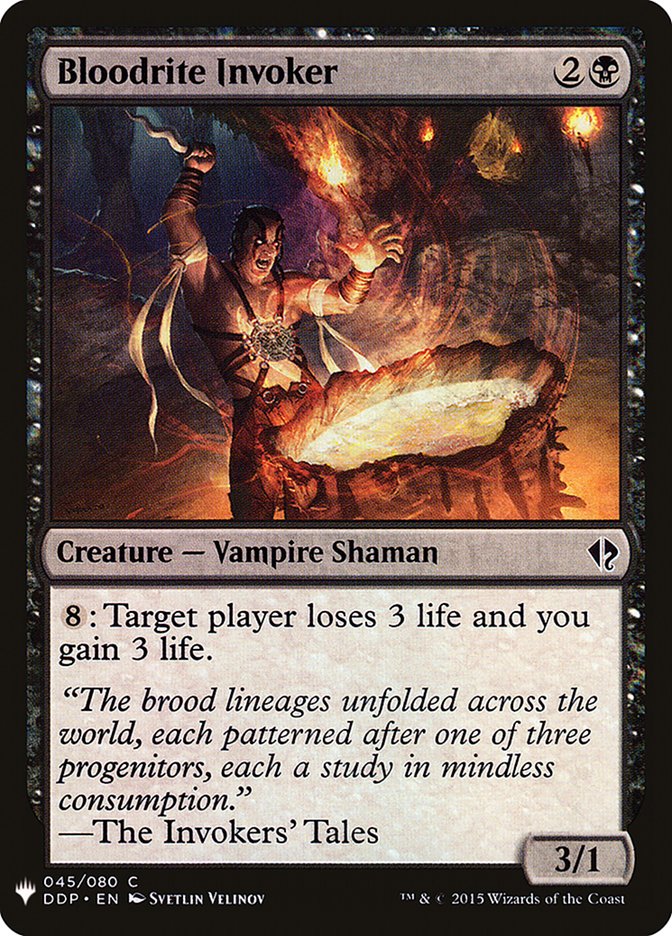 Bloodrite Invoker [Mystery Booster] | L.A. Mood Comics and Games