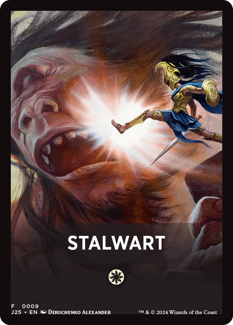Stalwart Theme Card [Foundations Jumpstart Front Cards] | L.A. Mood Comics and Games