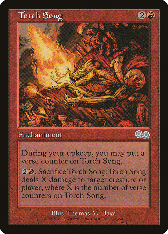 Torch Song [Urza's Saga] | L.A. Mood Comics and Games