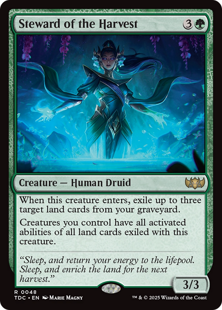 Steward of the Harvest [Tarkir: Dragonstorm Commander] | L.A. Mood Comics and Games