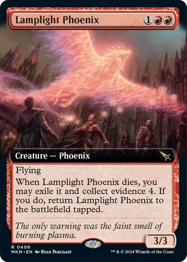 Lamplight Phoenix (Extended Art) [Murders at Karlov Manor] | L.A. Mood Comics and Games
