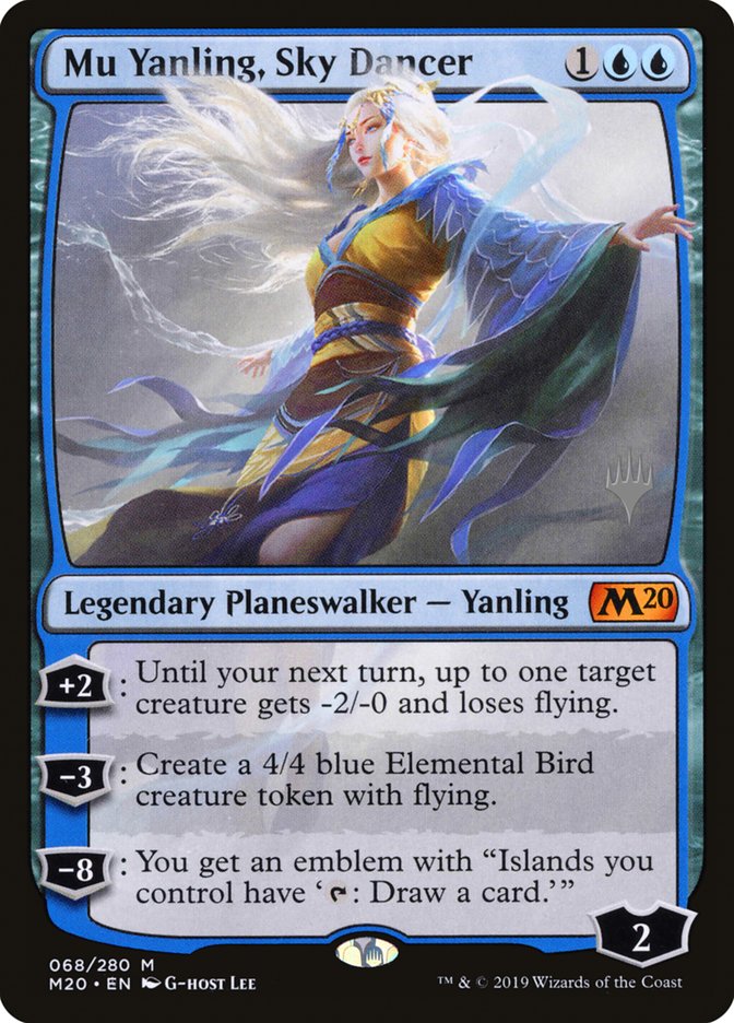 Mu Yanling, Sky Dancer (Promo Pack) [Core Set 2020 Promos] | L.A. Mood Comics and Games