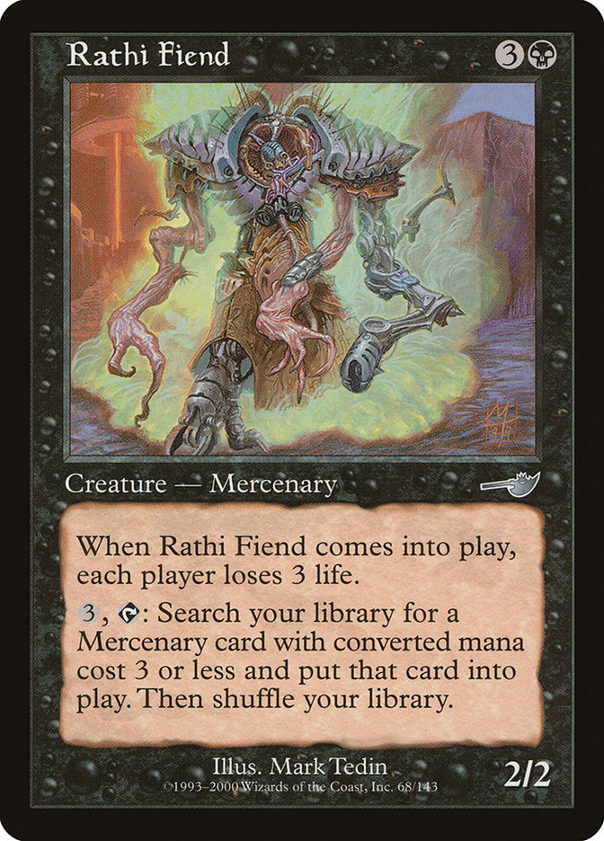 Rathi Fiend [Nemesis] | L.A. Mood Comics and Games