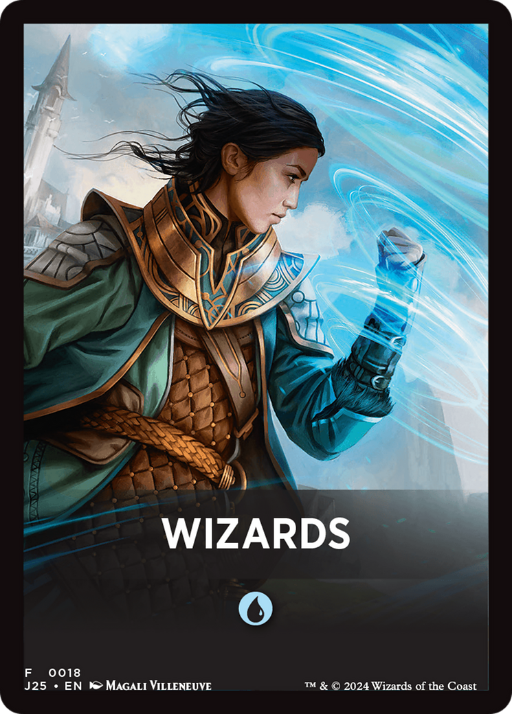 Wizards Theme Card [Foundations Jumpstart Front Cards] | L.A. Mood Comics and Games