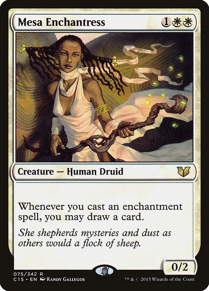 Mesa Enchantress [Commander 2015] | L.A. Mood Comics and Games
