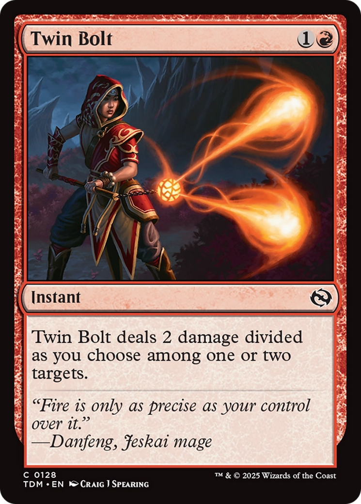 Twin Bolt [Tarkir: Dragonstorm] | L.A. Mood Comics and Games