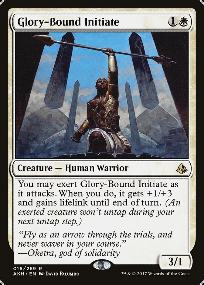 Glory-Bound Initiate [Amonkhet] | L.A. Mood Comics and Games