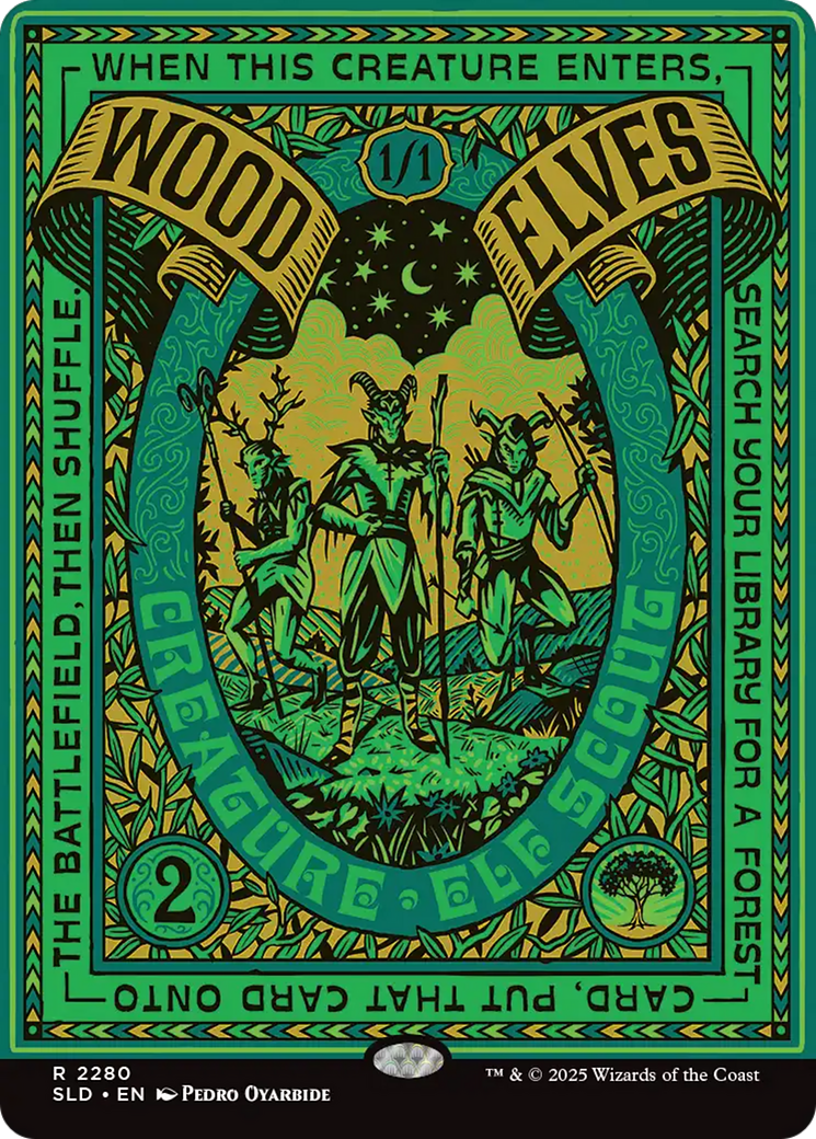 Wood Elves (2280) [Secret Lair Drop Series] | L.A. Mood Comics and Games