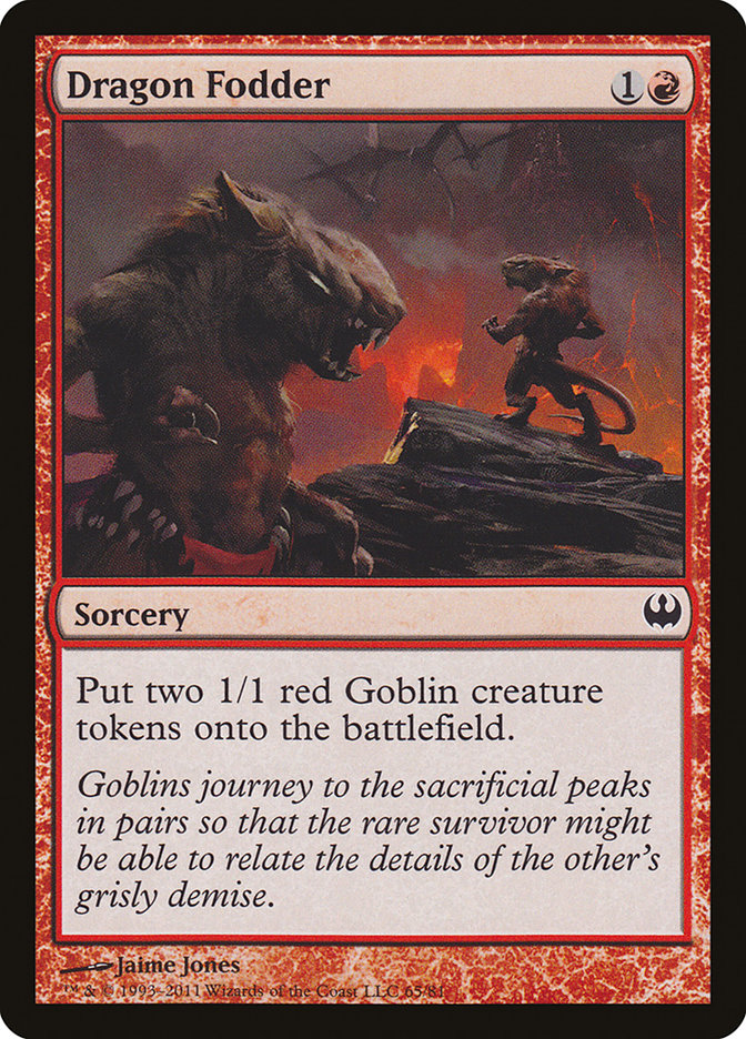 Dragon Fodder [Duel Decks: Knights vs. Dragons] | L.A. Mood Comics and Games