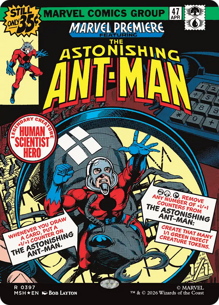 The Astonishing Ant-Man (Borderless) [Marvel Super Heroes] | L.A. Mood Comics and Games