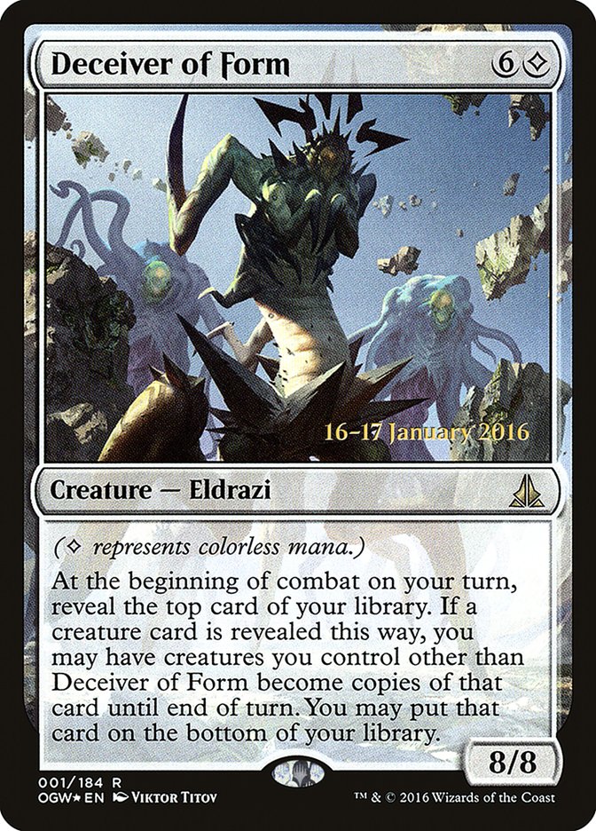 Deceiver of Form [Oath of the Gatewatch Prerelease Promos] | L.A. Mood Comics and Games
