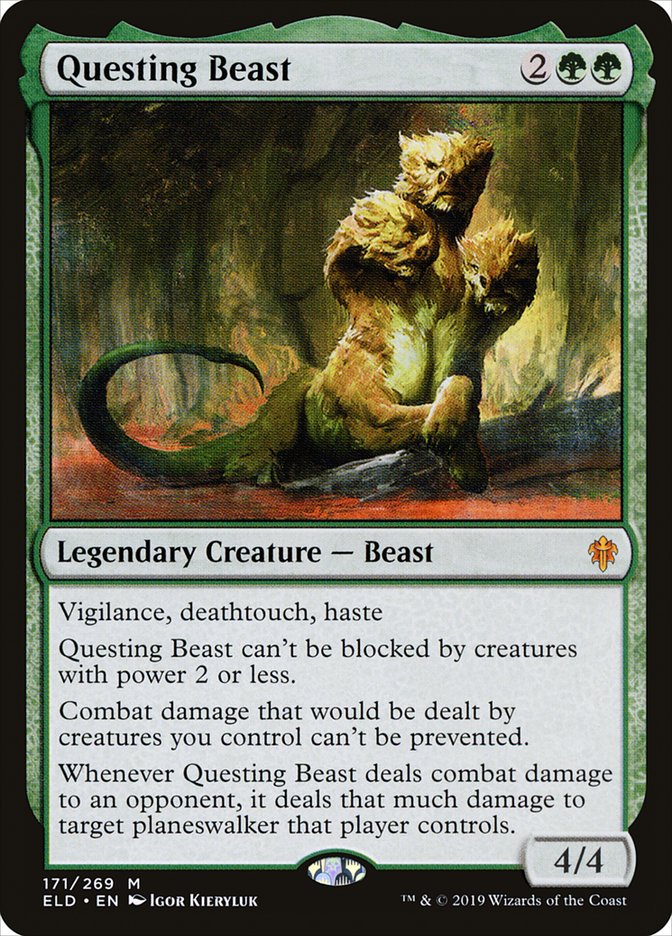 Questing Beast [Throne of Eldraine] | L.A. Mood Comics and Games
