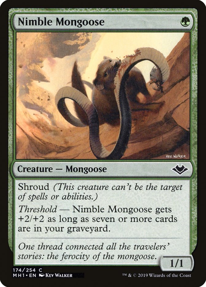 Nimble Mongoose [Modern Horizons] | L.A. Mood Comics and Games