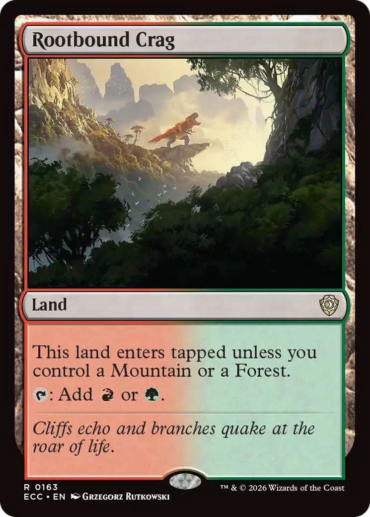 Rootbound Crag [Lorwyn Eclipsed Commander] | L.A. Mood Comics and Games