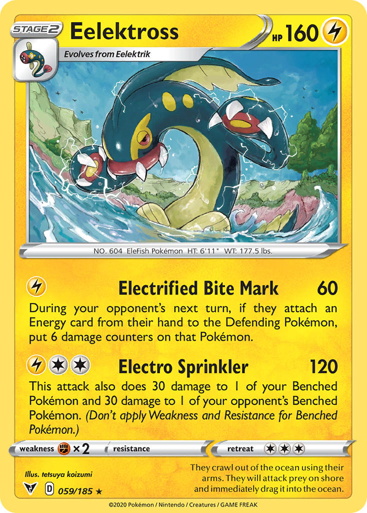 Eelektross (059/185) [Sword & Shield: Vivid Voltage] | L.A. Mood Comics and Games