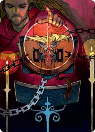 Sign in Blood Art Card [Strixhaven: School of Mages Art Series] | L.A. Mood Comics and Games