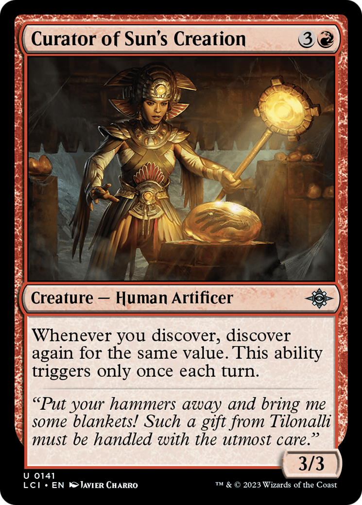 Curator of Sun's Creation [The Lost Caverns of Ixalan] | L.A. Mood Comics and Games
