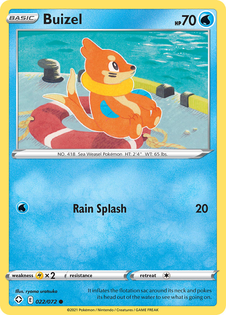 Buizel (022/072) [Sword & Shield: Shining Fates] | L.A. Mood Comics and Games