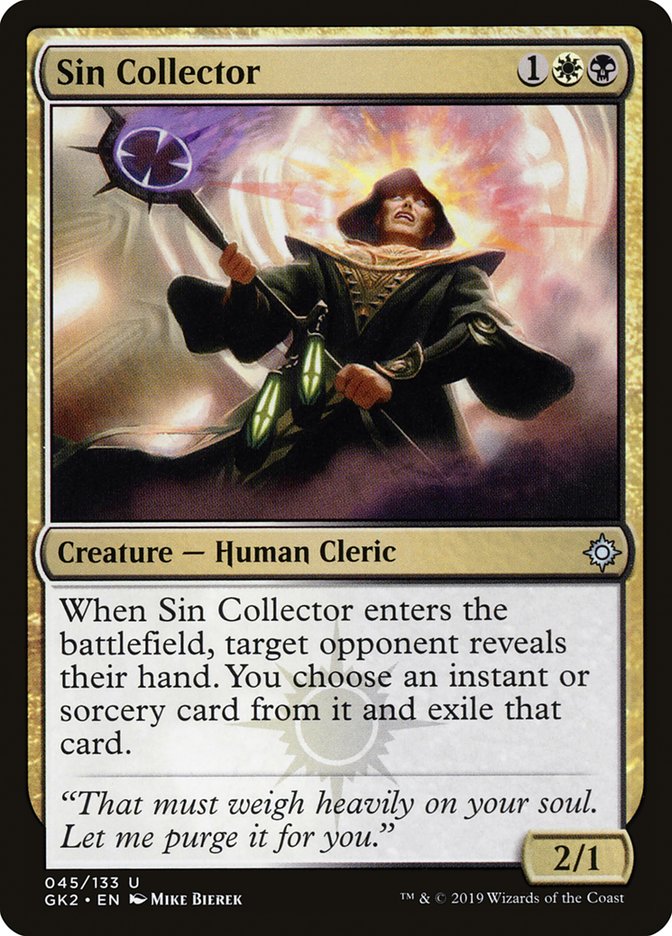 Sin Collector [Ravnica Allegiance Guild Kit] | L.A. Mood Comics and Games