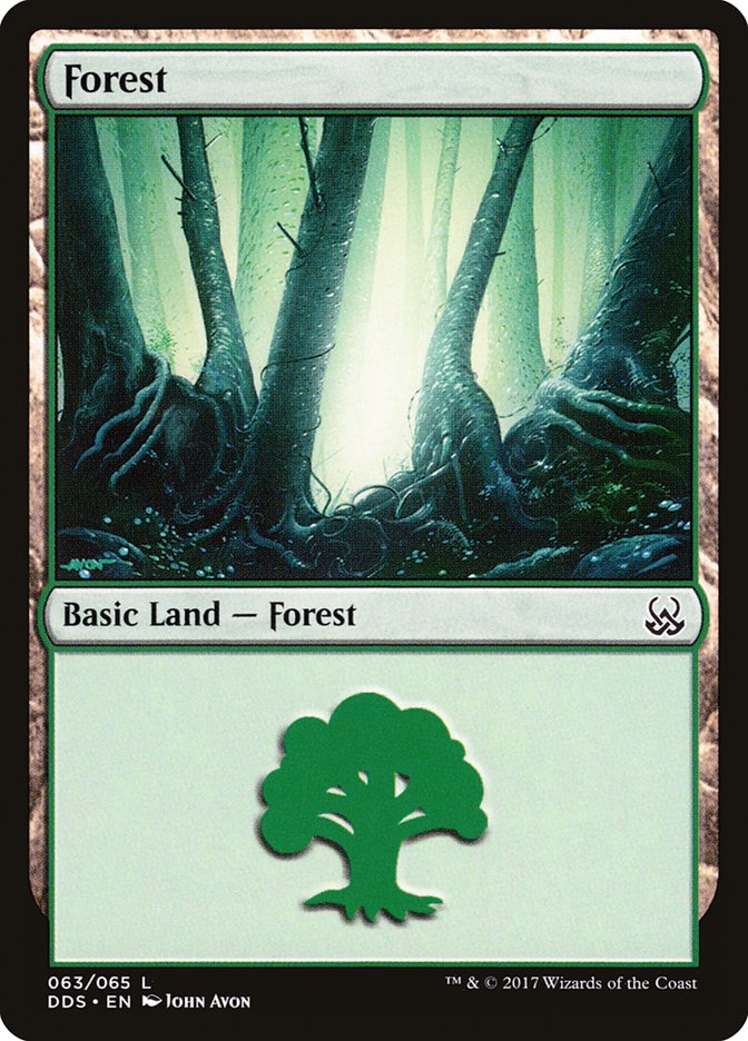 Forest (63) [Duel Decks: Mind vs. Might] | L.A. Mood Comics and Games