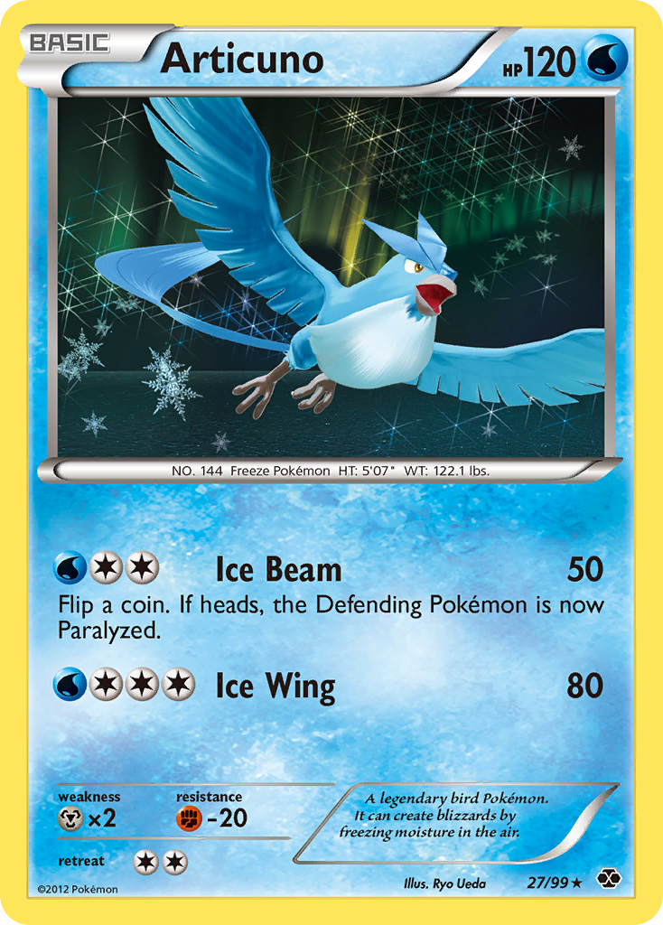 Articuno (27/99) [Black & White: Next Destinies] | L.A. Mood Comics and Games