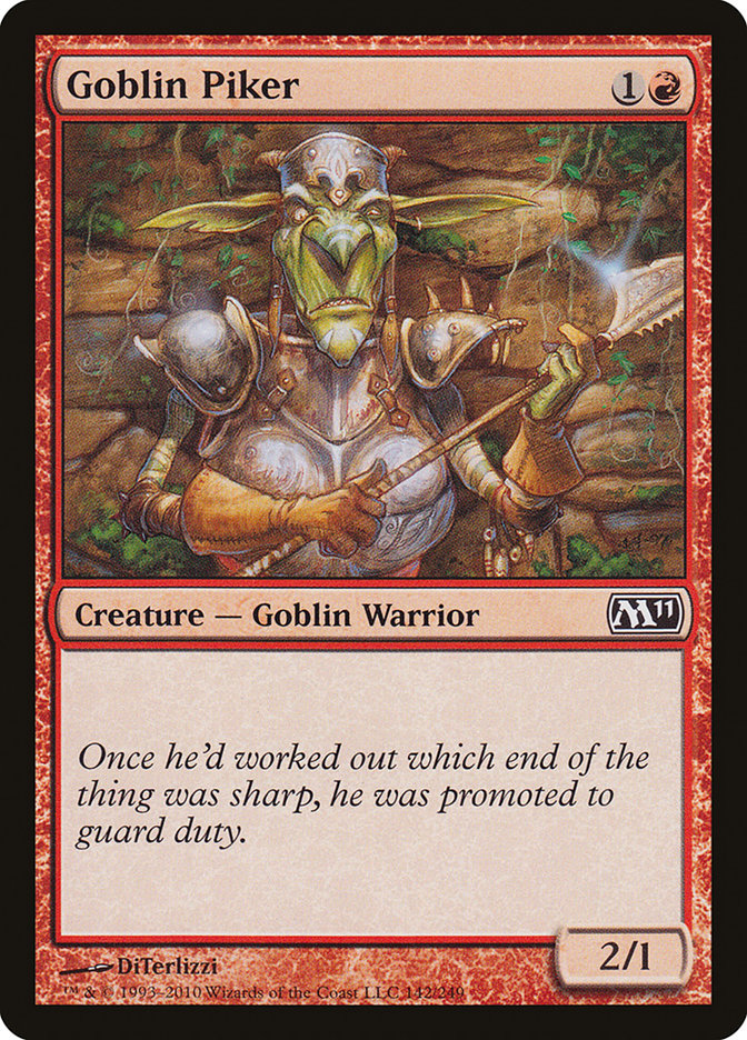 Goblin Piker [Magic 2011] | L.A. Mood Comics and Games