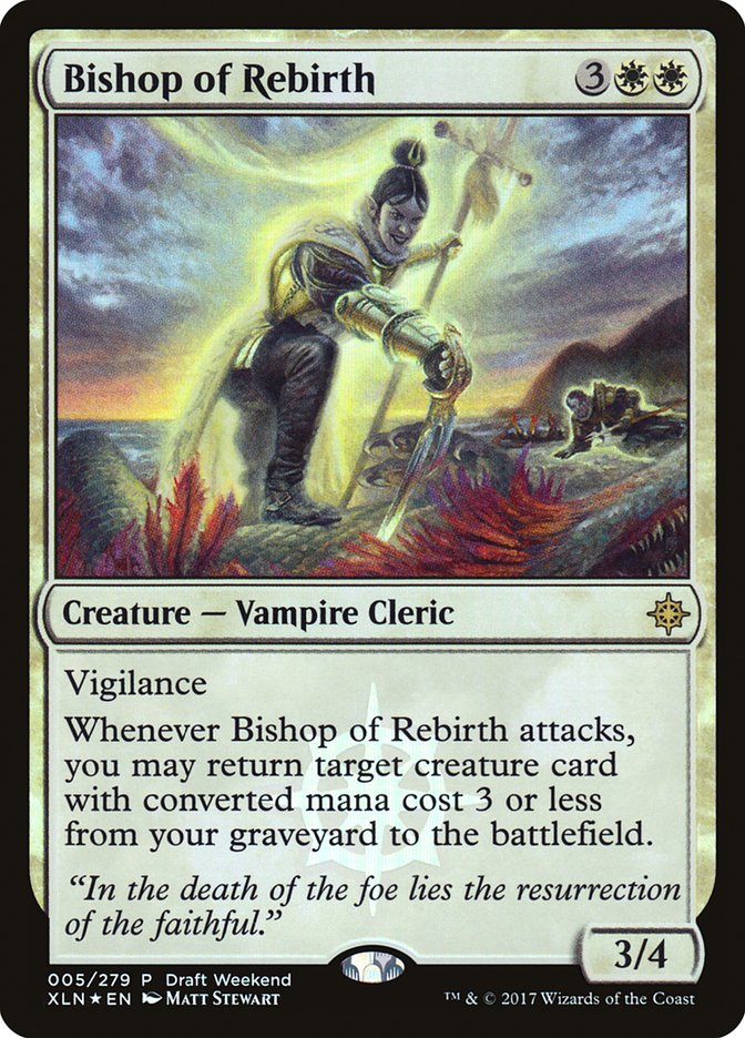Bishop of Rebirth (Draft Weekend) [Ixalan Promos] | L.A. Mood Comics and Games