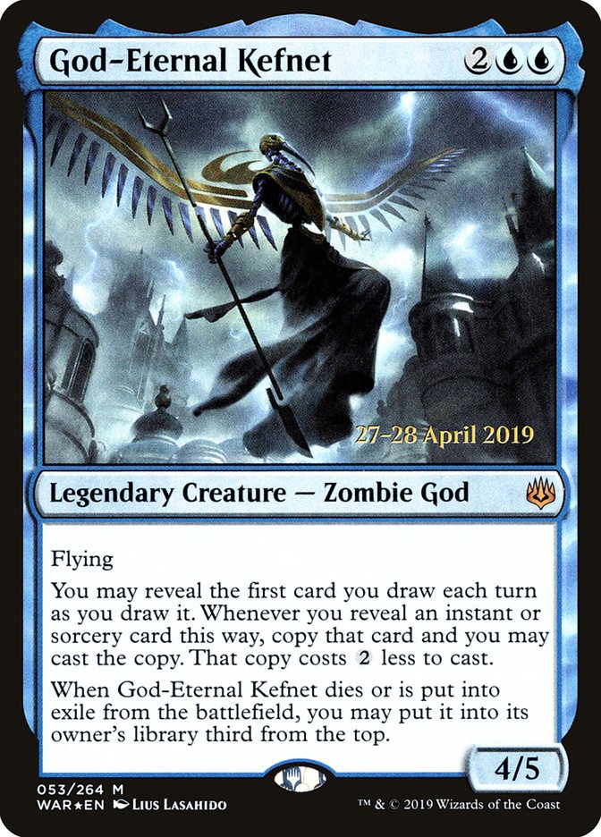 God-Eternal Kefnet [War of the Spark Prerelease Promos] | L.A. Mood Comics and Games