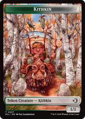 Elf // Kithkin (0007) Double-Sided Token [Lorwyn Eclipsed Tokens] | L.A. Mood Comics and Games