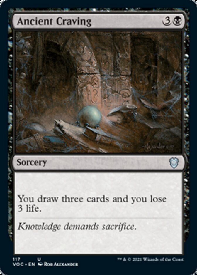 Ancient Craving [Innistrad: Crimson Vow Commander] | L.A. Mood Comics and Games