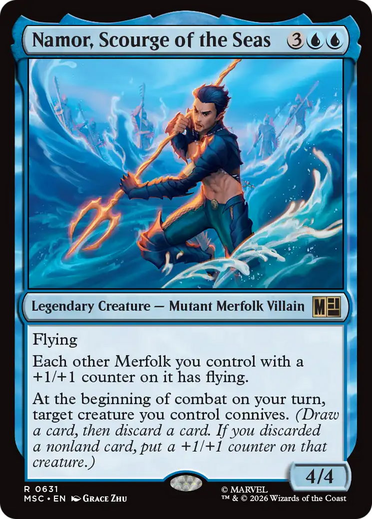 Namor, Scourge of the Seas [Marvel Super Heroes Commander] | L.A. Mood Comics and Games