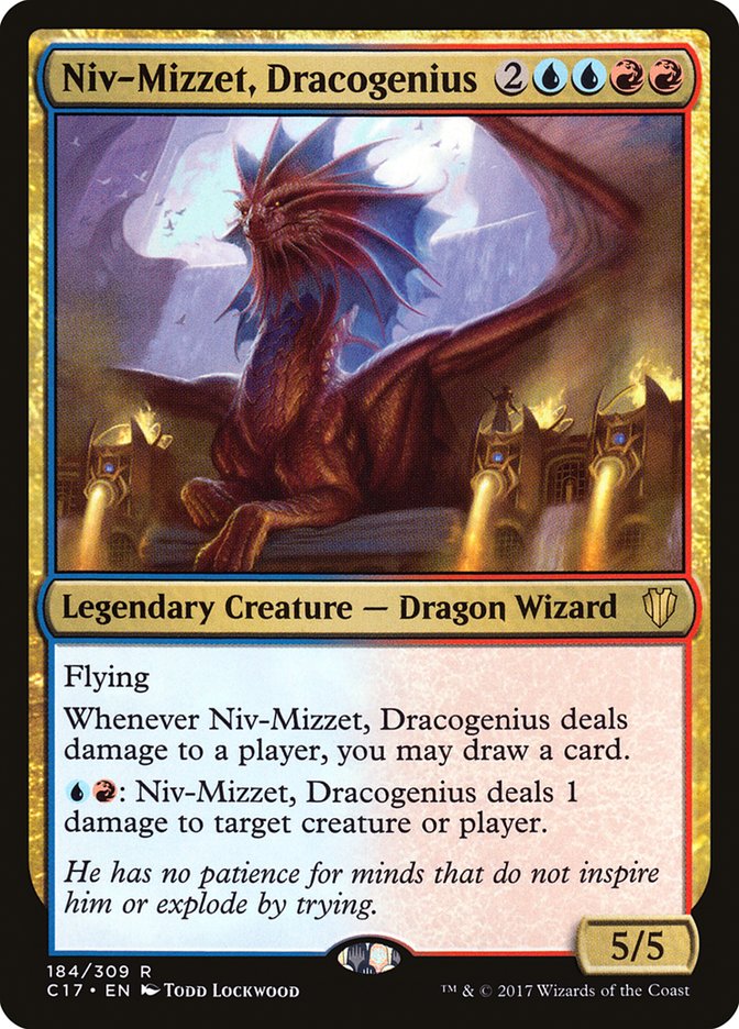 Niv-Mizzet, Dracogenius [Commander 2017] | L.A. Mood Comics and Games