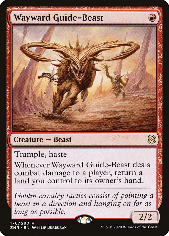 Wayward Guide-Beast [Zendikar Rising] | L.A. Mood Comics and Games