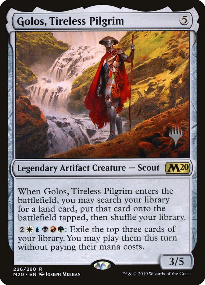 Golos, Tireless Pilgrim (Promo Pack) [Core Set 2020 Promos] | L.A. Mood Comics and Games