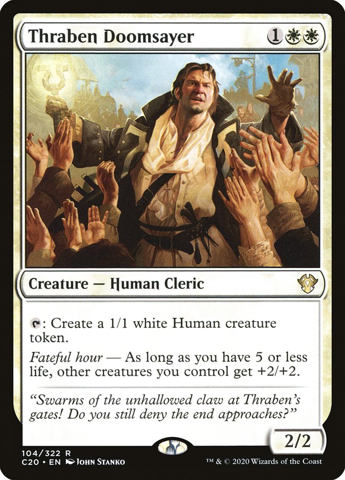Thraben Doomsayer [Commander 2020] | L.A. Mood Comics and Games