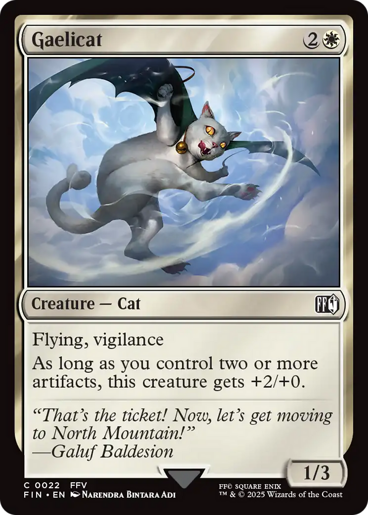 Gaelicat [FINAL FANTASY] | L.A. Mood Comics and Games