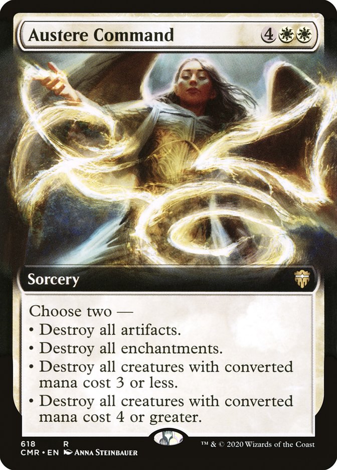 Austere Command (Extended Art) [Commander Legends] | L.A. Mood Comics and Games