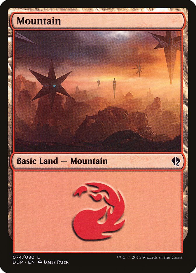 Mountain (74) [Duel Decks: Zendikar vs. Eldrazi] | L.A. Mood Comics and Games