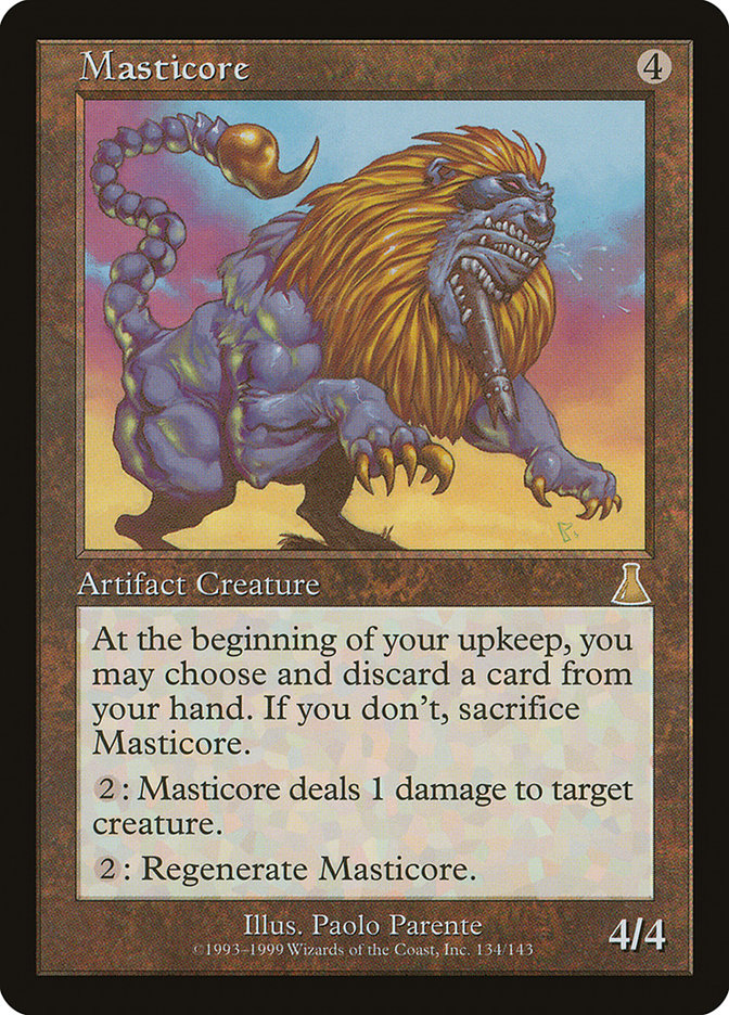 Masticore [Urza's Destiny] | L.A. Mood Comics and Games